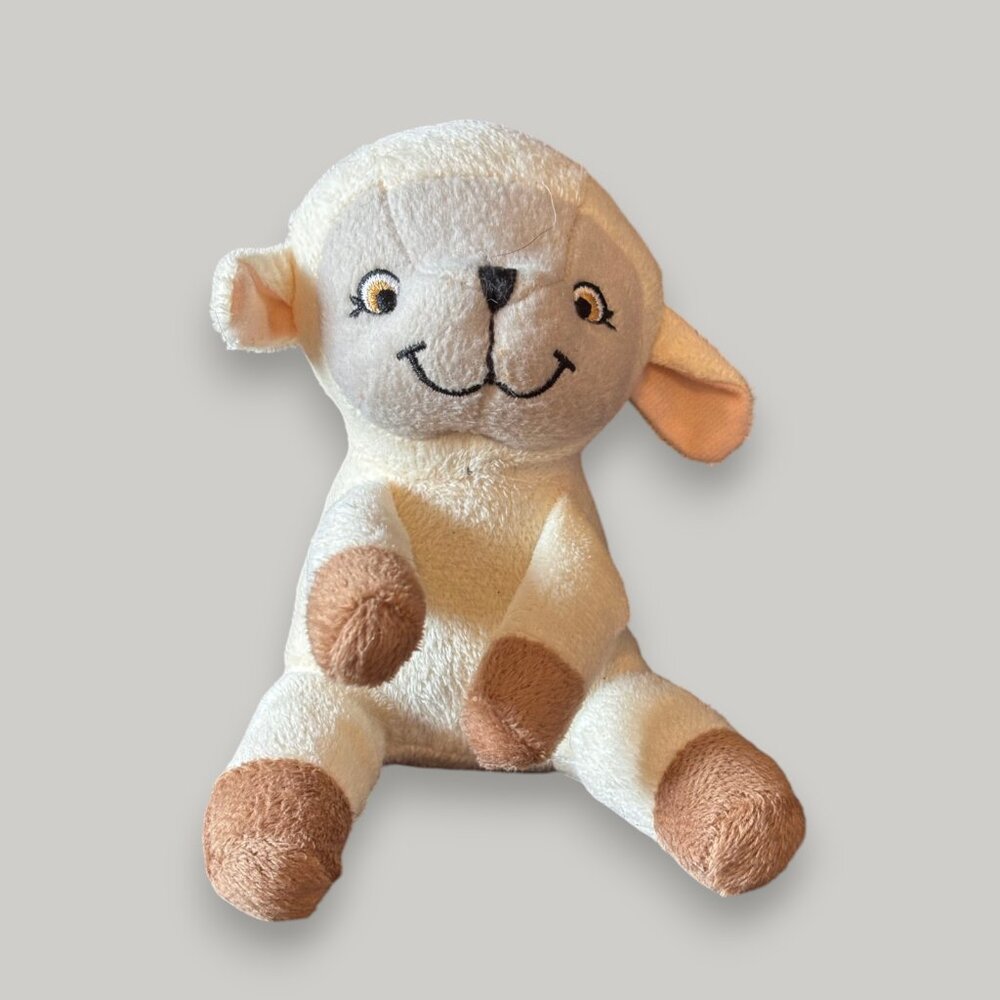 Lamb stuffed animal plush‎ 6"